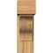 Ekena Millwork Funston Block Rough Sawn Bracket w/ Offset Brace, Western Red Cedar, 8"W x 20"D x 24"H BKT0806X20X24FST05RWR - alternate 3